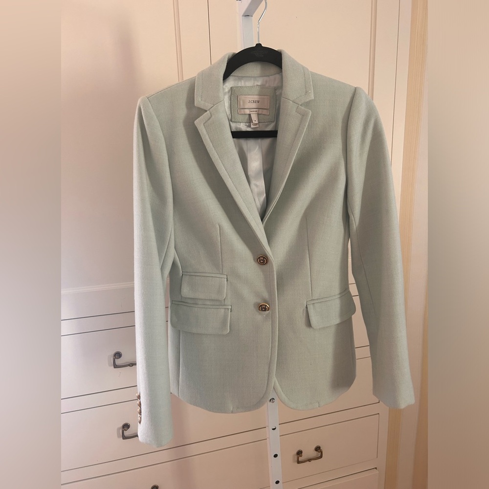 J. Crew Blazer, size 4, seafoam green, NWOT